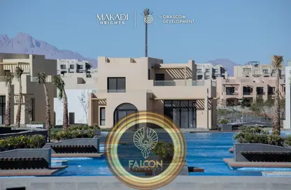 Chalet - 2 Bedrooms - 2 Bathrooms for sale in Makadi Garden Azur Resort - Makadi - Hurghada - Red Sea
