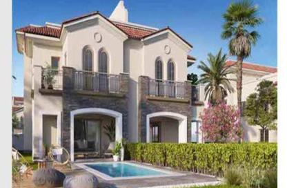 Chalet - 3 - 3 for sale in La Vista Gardens - La Vista - Al Ain Al Sokhna - Suez