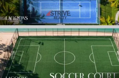 شاليه - 3 غرف نوم - 2 حمامات للبيع في لاجون - العلمين - الساحل الشمالي