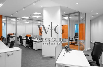 Office Space - Studio - 7 for rent in Smart Village - Cairo Alexandria Desert Road - 6 October City - Giza