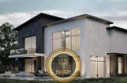 فيلا - 4 غرف نوم - 3 حمامات للبيع في كريك تاون - التجمع الاول - مدينة القاهرة الجديدة - القاهرة