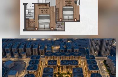 Apartment - 3 Bedrooms - 3 Bathrooms for sale in Ard Al Mokhabarat - Hadayek October - 6 October City - Giza Apartment - 3 Bedrooms - 3 Bathrooms for sale in Ard Al Mokhabarat - Hadayek October - 6 October City - Giza