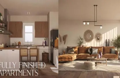 شقة - 3 غرف نوم - 2 حمامات للبيع في كارمل - مدينة زايد الجديدة - الشيخ زايد - الجيزة