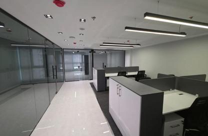 Office Space - Studio - 4 Bathrooms for rent in V90 - North Teseen St. - The 5th Settlement - New Cairo City - Cairo