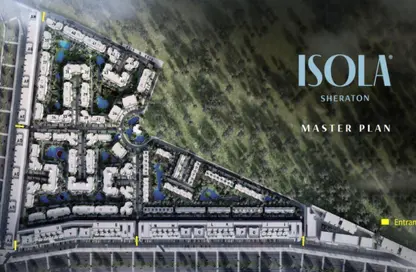 شقة - 3 غرف نوم - 3 حمامات للبيع في ايزولا شيراتون - شارع الصعقه - شيراتون المطار - النزهة - القاهرة