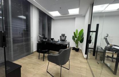 Office Space - 3 Bedrooms - 2 Bathrooms for rent in Cairo Festival City - North Investors Area - New Cairo City - Cairo