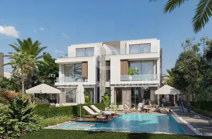 Twin House - 4 Bedrooms - 4 Bathrooms for sale in La Vista City - New Capital Compounds - New Capital City - Cairo