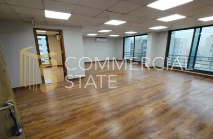 Office Space - Studio - 1 Bathroom for rent in Bank Center Street - South Teseen St. - The 5th Settlement - New Cairo City - Cairo