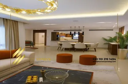 Apartment - 3 Bedrooms - 3 Bathrooms for rent in Eastown - 5th Settlement Compounds - The 5th Settlement - New Cairo City - Cairo
