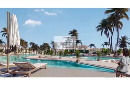 Chalet - 2 Bedrooms - 2 Bathrooms for sale in Hacienda West - Ras Al Hekma - North Coast