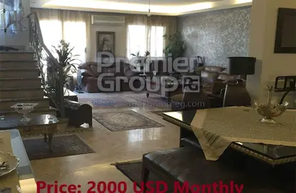 Apartment - 3 Bedrooms - 2 Bathrooms for rent in Katameya Heights - El Katameya Compounds - El Katameya - New Cairo City - Cairo