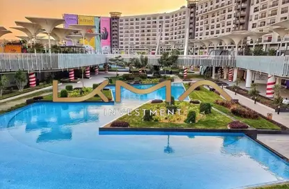 Duplex - 2 Bedrooms - 3 Bathrooms for rent in Porto New Cairo - 5th Settlement Compounds - The 5th Settlement - New Cairo City - Cairo