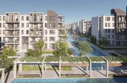 Apartment - 2 Bedrooms - 2 Bathrooms for sale in Rivers - New Zayed City - Sheikh Zayed City - Giza
