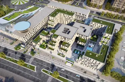 Office Space - 1 Bedroom - 1 Bathroom for sale in Skyramp - Sheikh Zayed City - Giza