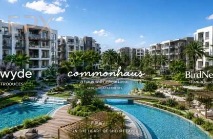 Apartment - Studio - 1 Bathroom for sale in Waslet Dahshur Road - Green Belt - 6 October City - Giza Apartment - Studio - 1 Bathroom for sale in Waslet Dahshur Road - Green Belt - 6 October City - Giza