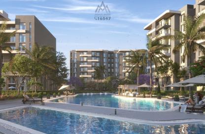 Apartment - 2 Bedrooms - 2 Bathrooms for sale in Qamary - R8 - New Capital City - Cairo