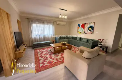 Duplex - 4 Bedrooms - 3 Bathrooms for rent in Street 206 - Degla - Hay El Maadi - Cairo