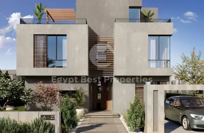 فيلا - 4 غرف نوم - 4 حمامات للبيع في فيلدج ويست - كمبوندات الشيخ زايد - الشيخ زايد - الجيزة