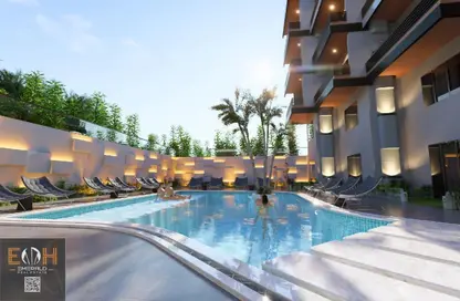 Apartment - 1 Bedroom - 1 Bathroom for sale in Al Ahyaa District - Hurghada - Red Sea
