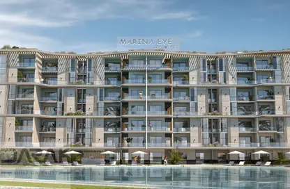 Hotel Apartment - 2 Bedrooms - 2 Bathrooms for sale in Marina 1 - Marina - Al Alamein - North Coast