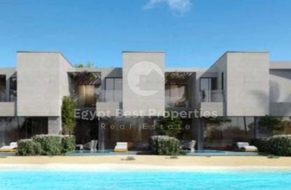 Townhouse - 4 - 4 for sale in Azha North - Ras Al Hekma - North Coast