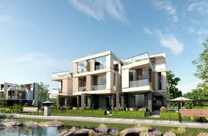 Townhouse - 3 Bedrooms - 3 Bathrooms for sale in The brooks - El Katameya Compounds - El Katameya - New Cairo City - Cairo