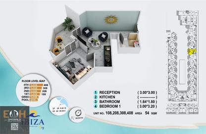 Chalet - Studio - 1 Bathroom for sale in Al Ahyaa District - Hurghada - Red Sea