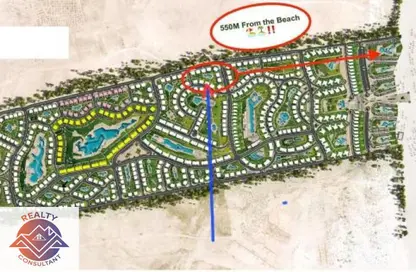 Chalet - 3 Bedrooms - 2 Bathrooms for sale in Jaya - Ras Al Hekma - North Coast