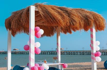 Chalet - 1 Bedroom - 2 Bathrooms for sale in G-Bay - Al Ain Al Sokhna - Suez