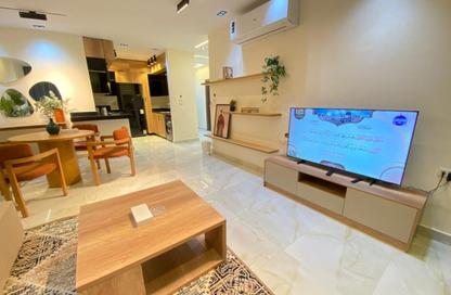 Apartment - 2 Bedrooms - 2 Bathrooms for rent in Swan Lake Residence - 5th Settlement Compounds - The 5th Settlement - New Cairo City - Cairo