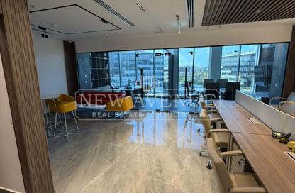 Office Space - Studio - 2 Bathrooms for rent in Cairo Festival City - North Investors Area - New Cairo City - Cairo