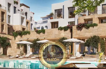 Chalet - 1 Bedroom - 2 Bathrooms for sale in Seashore - Ras Al Hekma - North Coast Chalet - 1 Bedroom - 2 Bathrooms for sale in Seashore - Ras Al Hekma - North Coast