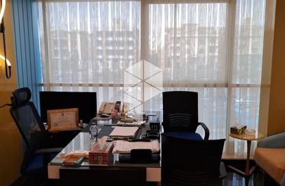 Office Space - Studio - 2 Bathrooms for rent in Bank Center Street - South Teseen St. - The 5th Settlement - New Cairo City - Cairo