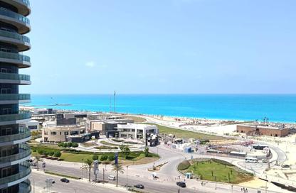 شقة - غرفة نوم - 2 حمامات للبيع في نورث ايدج تاورز - مدينة العلمين الجديدة - العلمين - الساحل الشمالي