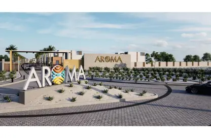 شاليه - 2 غرف نوم - 2 حمامات للبيع في اروما ريزيدنس - العين السخنة - السويس