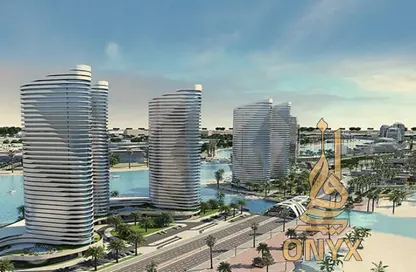 Apartment - 2 Bedrooms - 2 Bathrooms for sale in North Edge Towers - New Alamein City - Al Alamein - North Coast Apartment - 2 Bedrooms - 2 Bathrooms for sale in North Edge Towers - New Alamein City - Al Alamein - North Coast