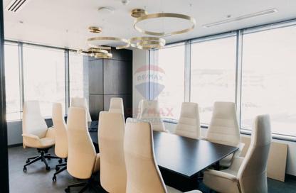 Office Space - Studio - 2 Bathrooms for rent in Cairo Festival City - North Investors Area - New Cairo City - Cairo