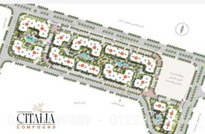 Apartment - 2 Bedrooms - 2 Bathrooms for sale in Citalia - New Obour City - Qalyubia