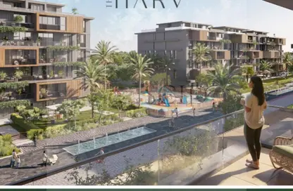 Apartment - 2 Bedrooms - 2 Bathrooms for sale in The Harv - Sheikh Zayed City - Giza