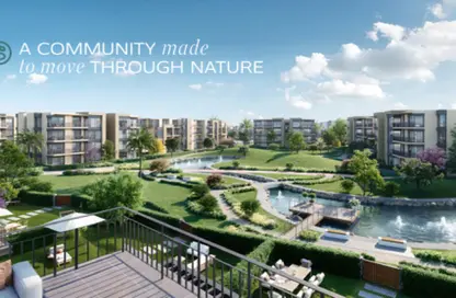 شقة - 3 غرف نوم - 3 حمامات للبيع في جاردن ليكس - كمبوندات 6 أكتوبر - مدينة 6 أكتوبر - الجيزة