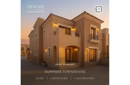 Townhouse - 4 Bedrooms - 5 Bathrooms for sale in City Gate - 5th Settlement Compounds - The 5th Settlement - New Cairo City - Cairo