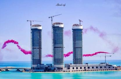 Hotel Apartment - 2 Bedrooms - 3 Bathrooms for sale in The Gate Towers - New Alamein City - Al Alamein - North Coast