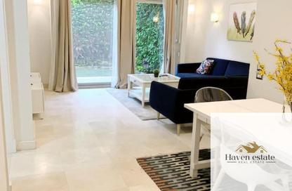 Apartment - 1 - 1 for rent in Palm Hills Village Gate - South Investors Area - New Cairo City - Cairo
