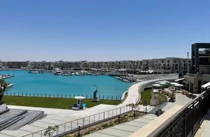 Chalet - 3 Bedrooms - 3 Bathrooms for rent in Marassi - Sidi Abdel Rahman - North Coast