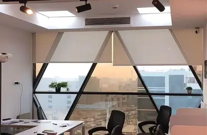 Office Space - 2 Bedrooms - 2 Bathrooms for rent in V90 - North Teseen St. - The 5th Settlement - New Cairo City - Cairo