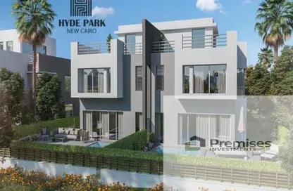 منزل مزدوج - 4 غرف نوم - 4 حمامات للبيع في جاردن ريزدنس - هايد بارك - مدينة القاهرة الجديدة - القاهرة