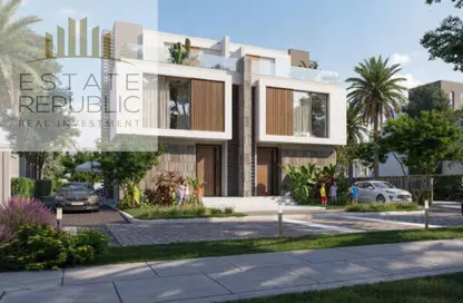 Townhouse - 3 Bedrooms - 3 Bathrooms for sale in El Patio Jade - New Capital Compounds - New Capital City - Cairo