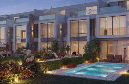 Townhouse - 3 Bedrooms - 4 Bathrooms for sale in El Patio Jade - New Capital Compounds - New Capital City - Cairo