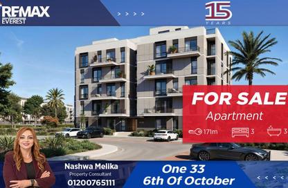 Apartment - 3 Bedrooms - 3 Bathrooms for sale in One33 - 6 October Compounds - 6 October City - Giza