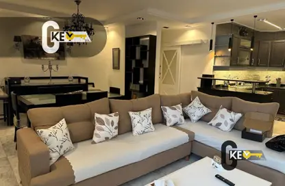 Apartment - 2 Bedrooms - 2 Bathrooms for rent in Talaat Mostafa St. - Rehab City Fifth Phase - Al Rehab - New Cairo City - Cairo